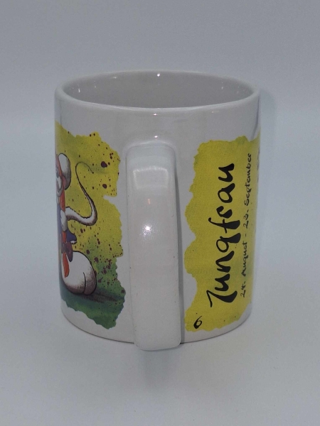 Diddl Sternzeichen Jungfrau Tasse